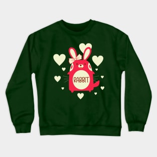 Cute Rabbit Crewneck Sweatshirt